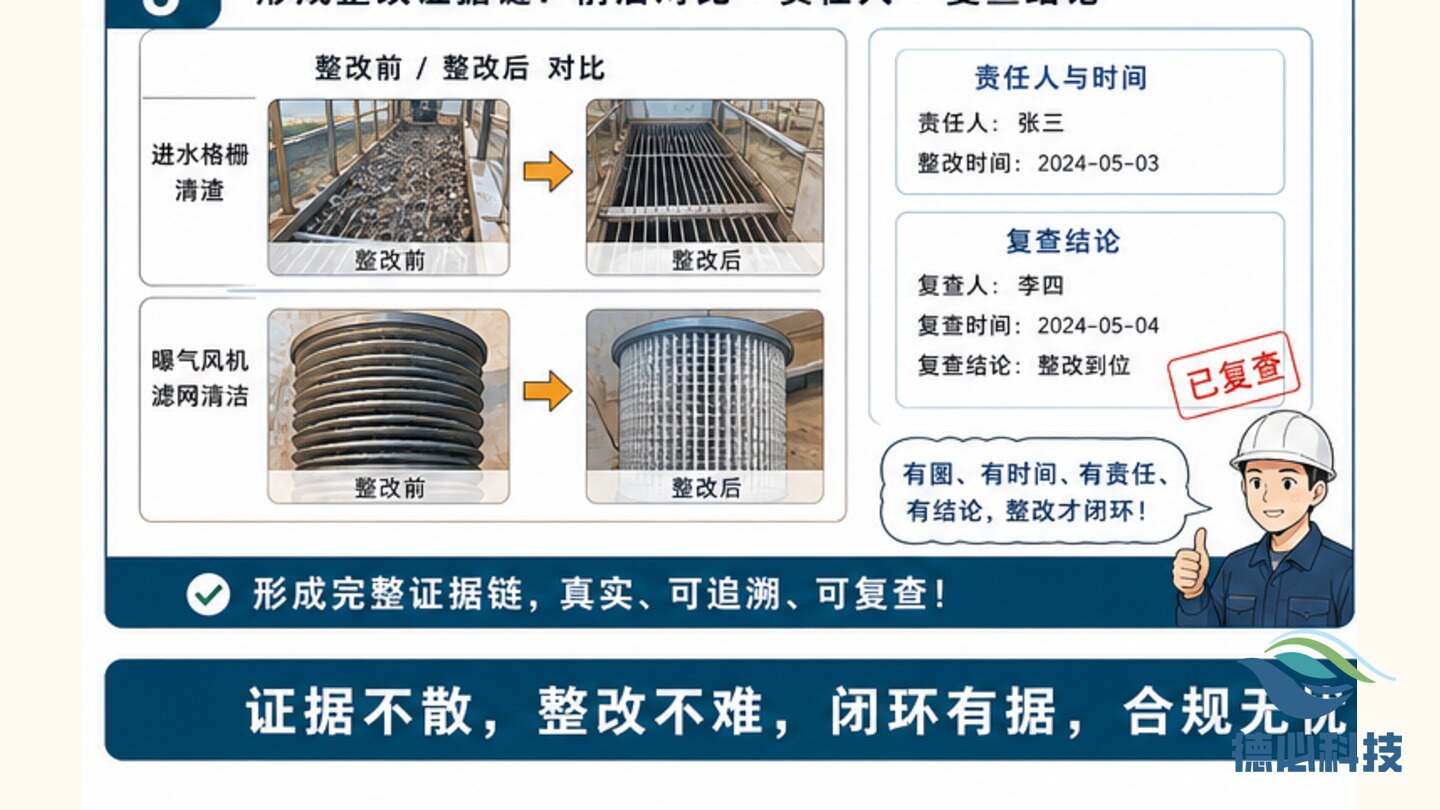 环保整改照片散,先建证据目录
