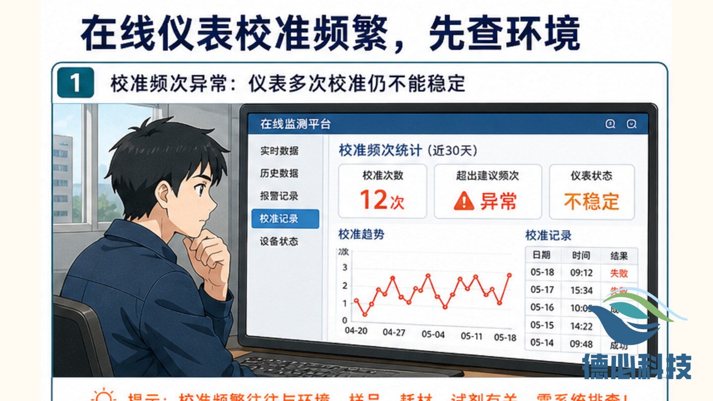 在线仪表校准频繁,先查环境