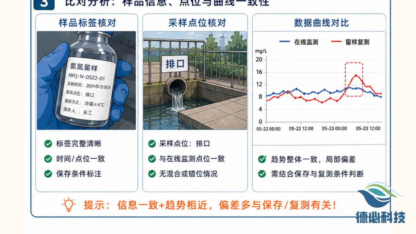 氨氮留样偏差,先查保存条件