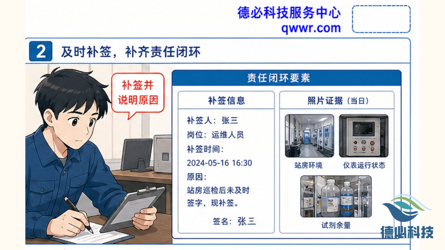 站房巡检漏签,先补闭环