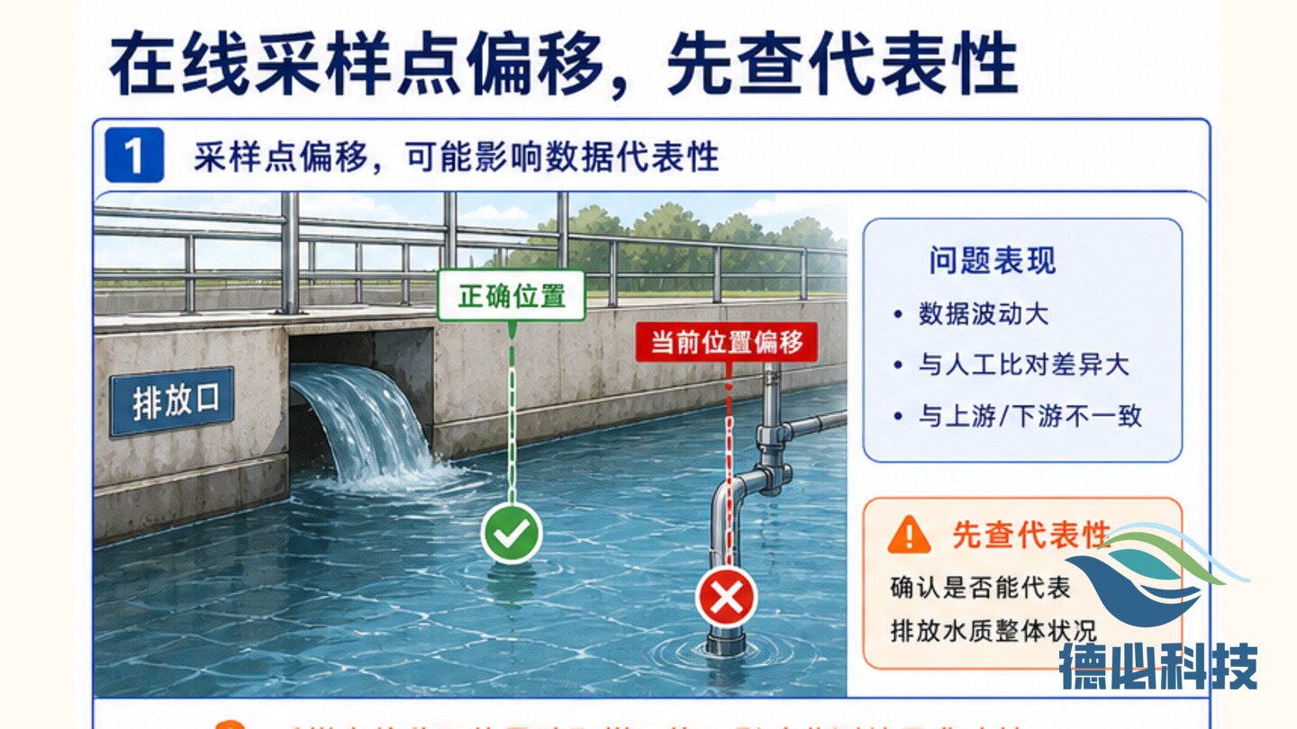 在线采样点偏移,先查代表性