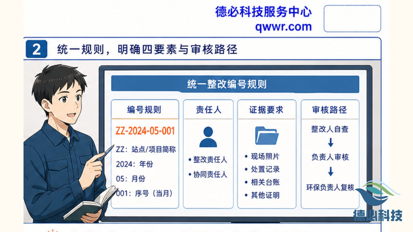 环保整改编号乱,先统一规则