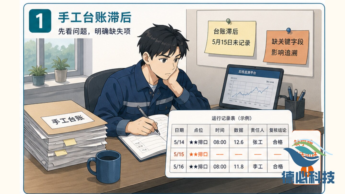 手工台账滞后，先补关键字段