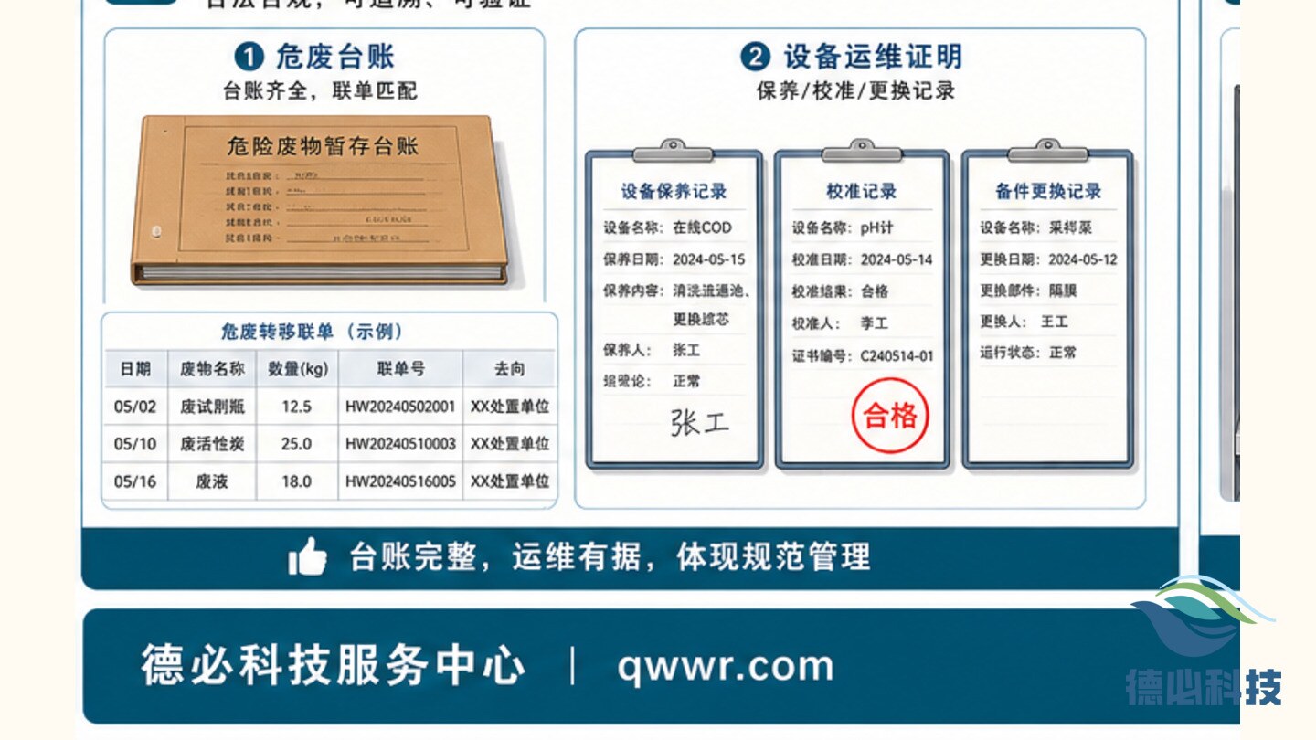 环保检查前,先核关键证据链