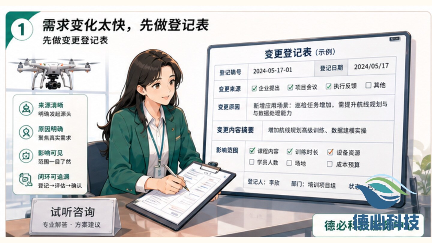 需求变化太快,先做登记表