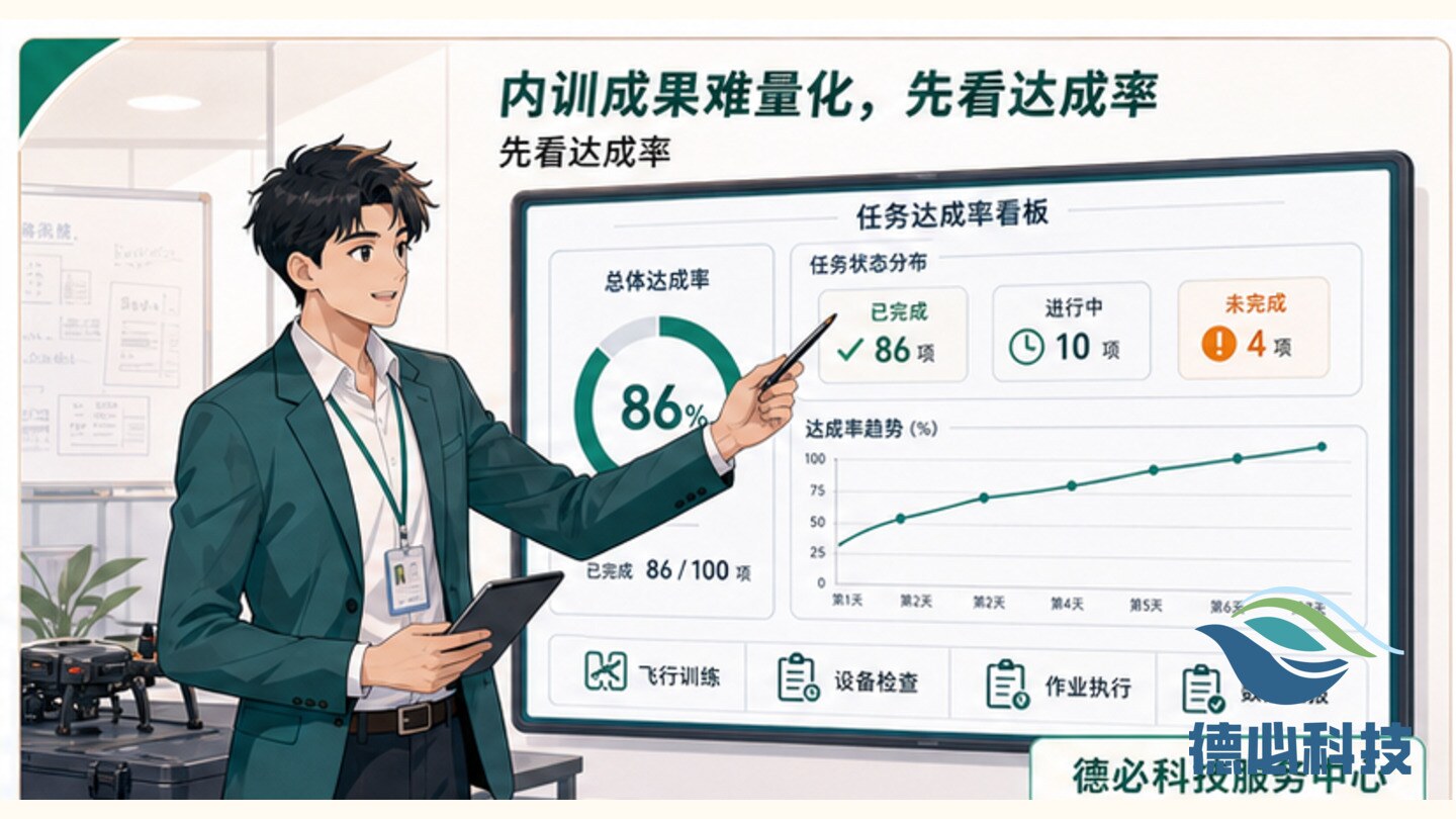 内训成果难量化,先看达成率
