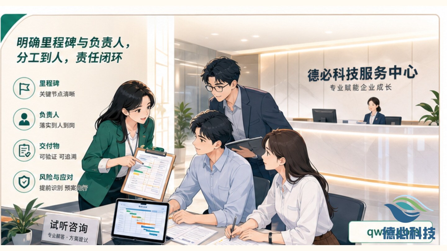 企业立项临近，先排四周图