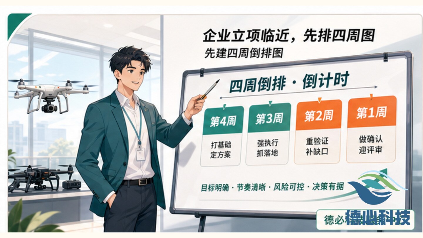 企业立项临近，先排四周图