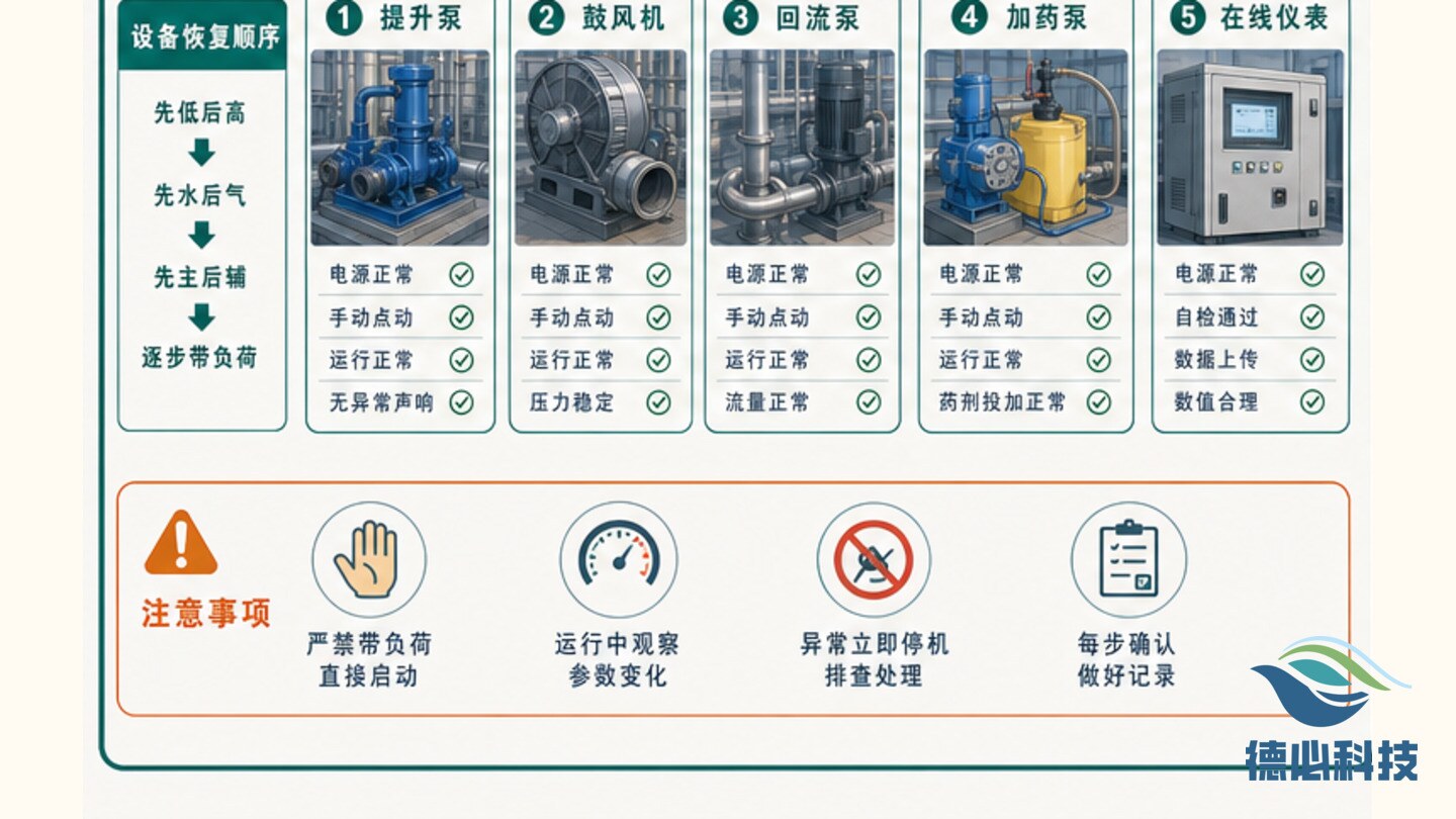 停电恢复,先排安全顺序
