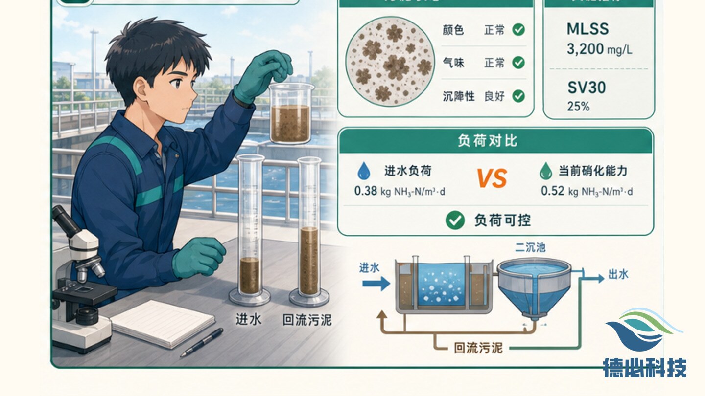 氨氮反弹,先查硝化条件