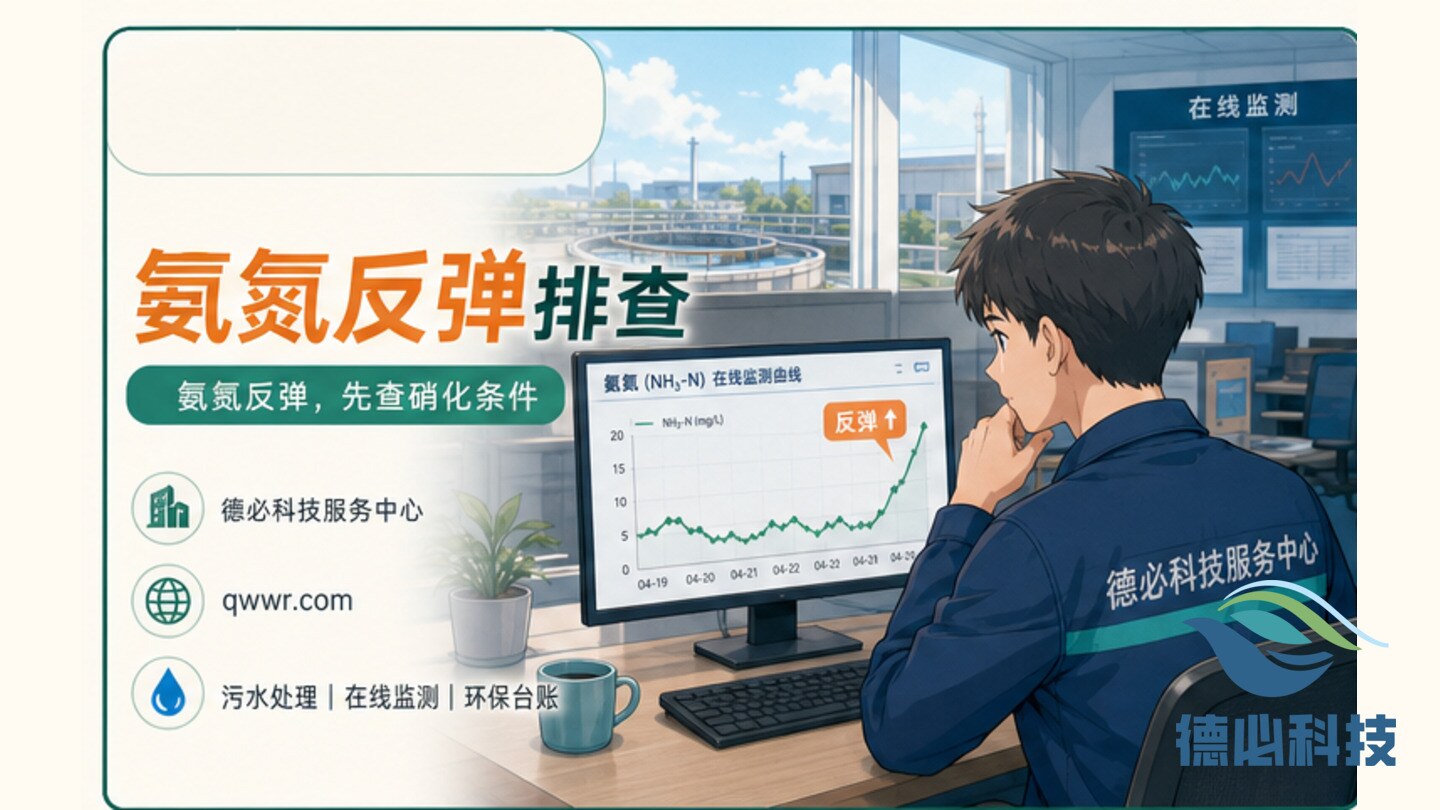 氨氮反弹,先查硝化条件