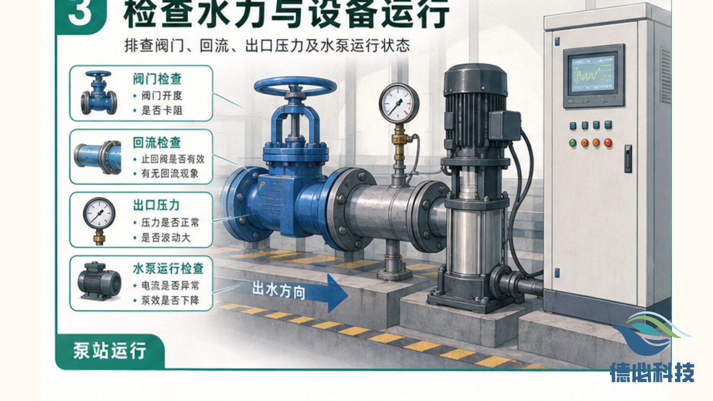 水泵频启,先核液位设定