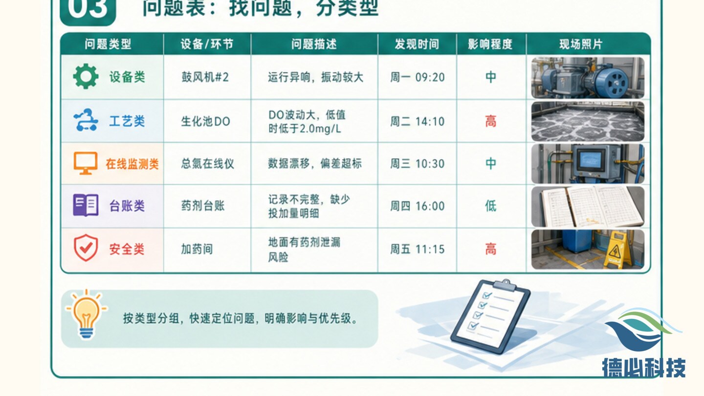 周报说不清,先建三张表