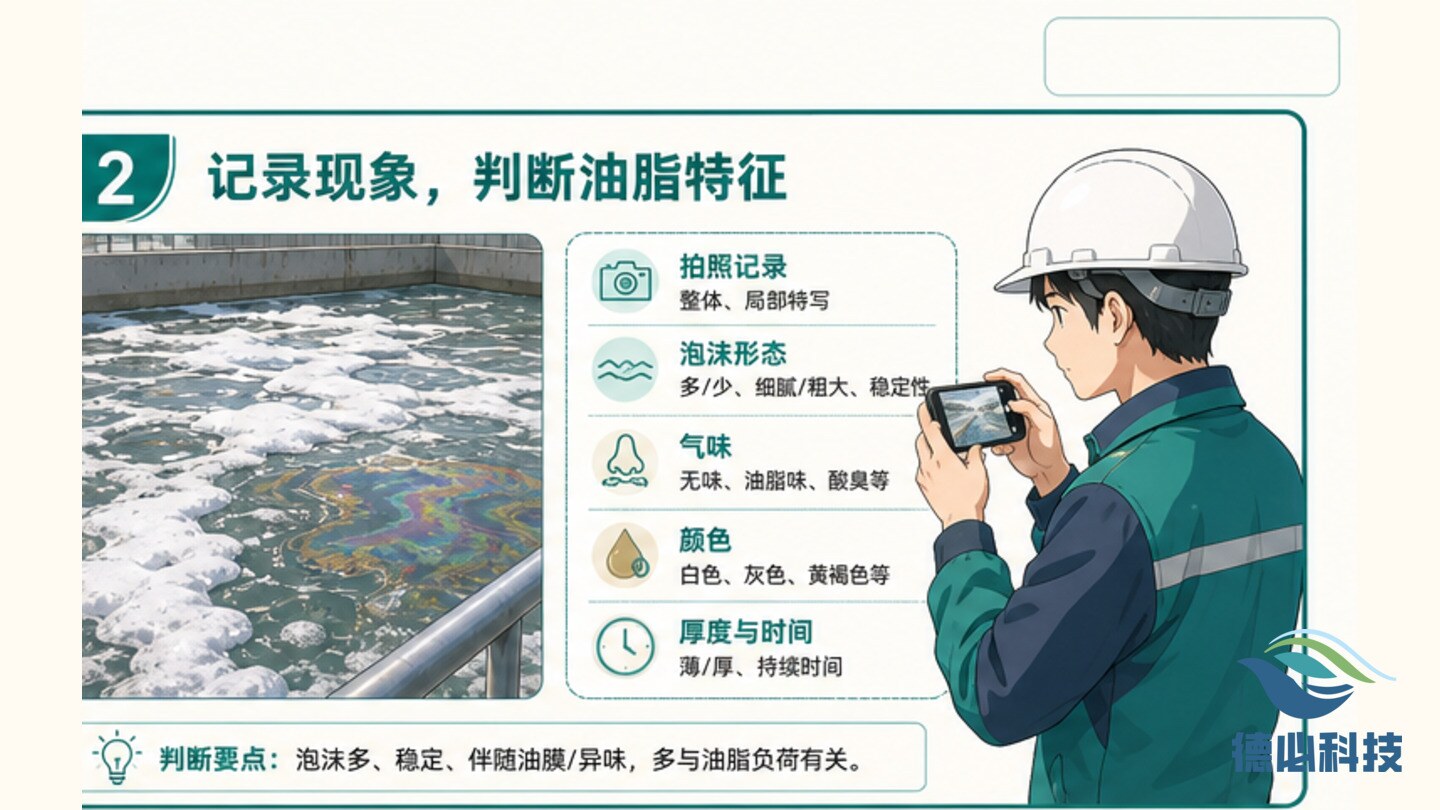 调节池起泡,先看油脂负荷