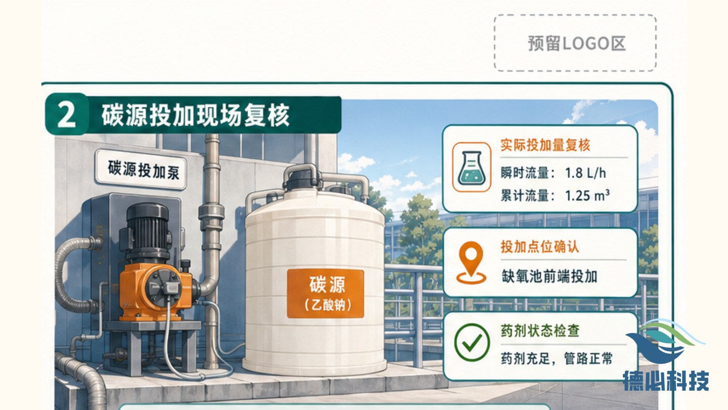 反硝化差,先看碳源投加