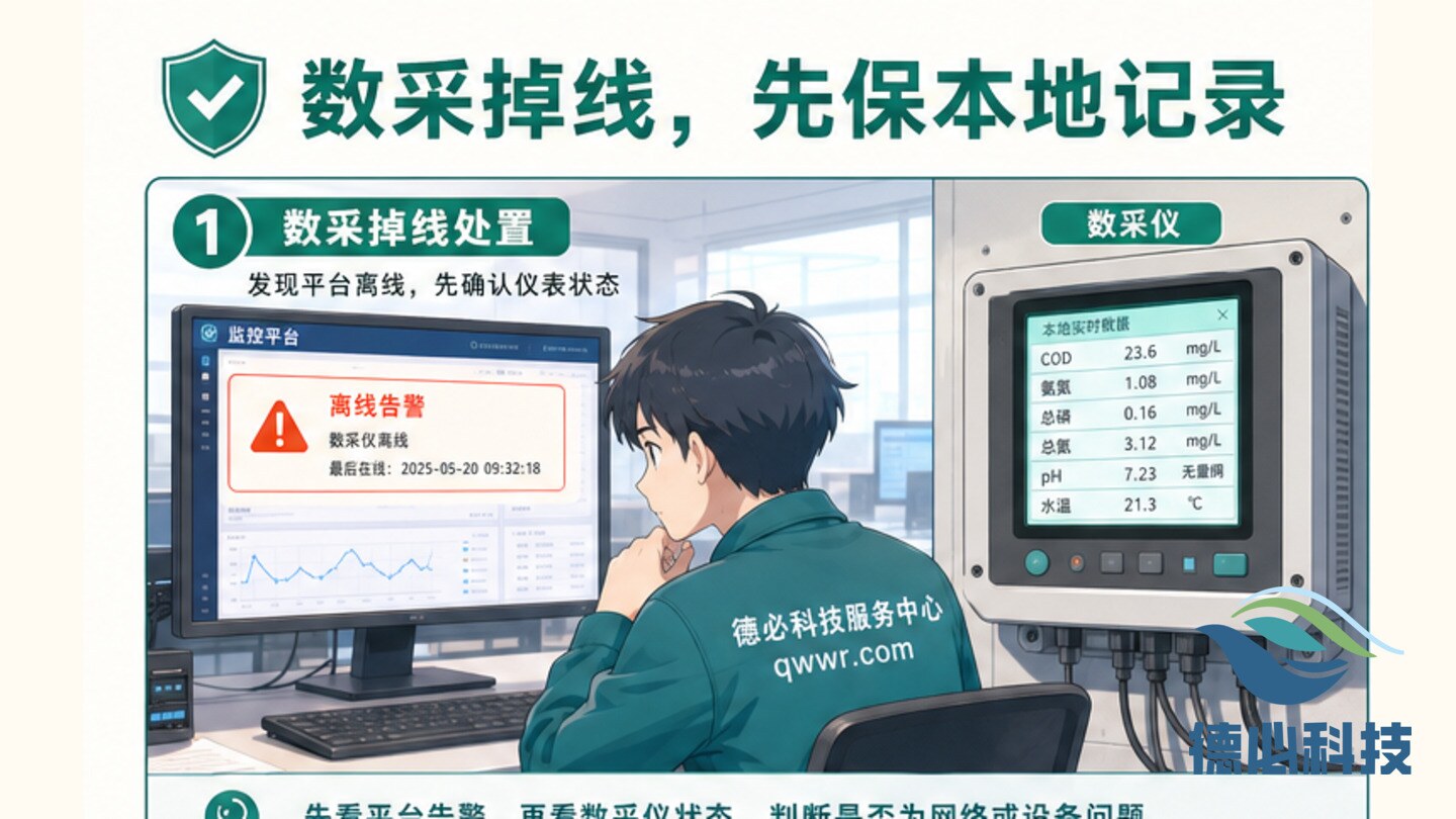 数采掉线,先保本地记录