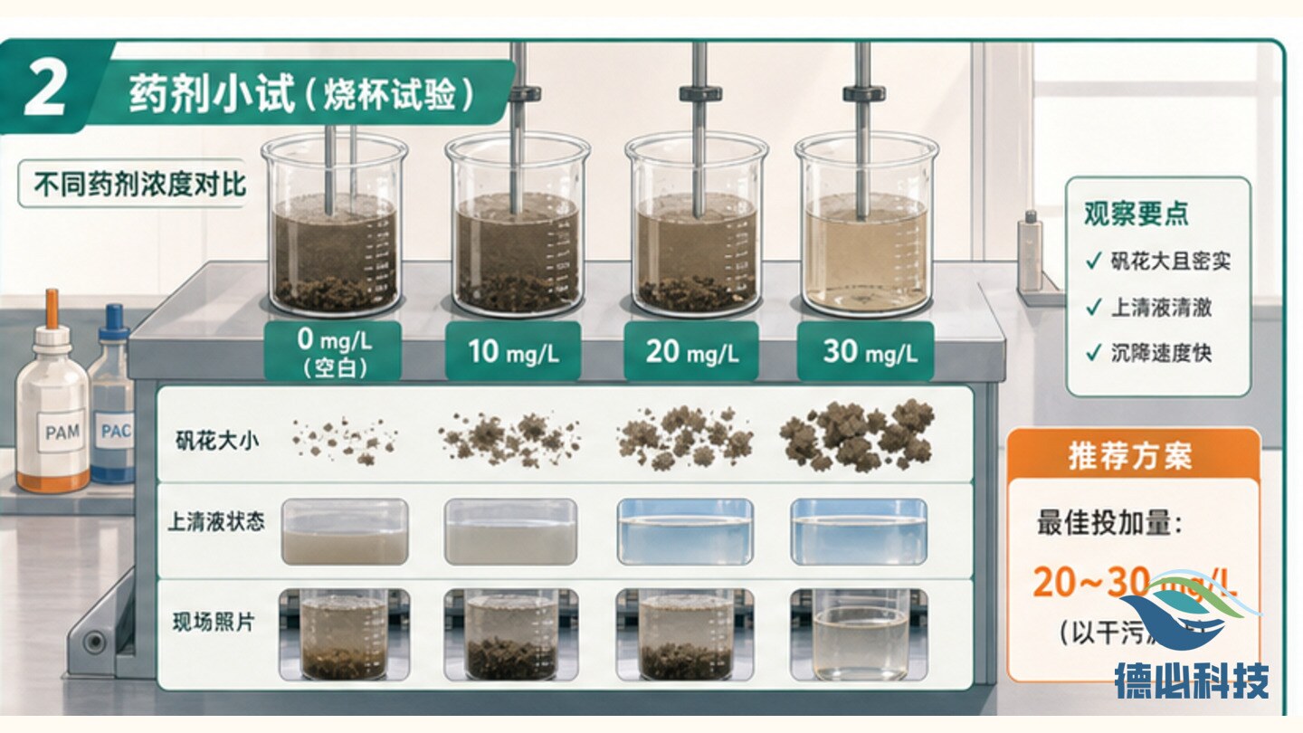 脱水跑泥,先做小试