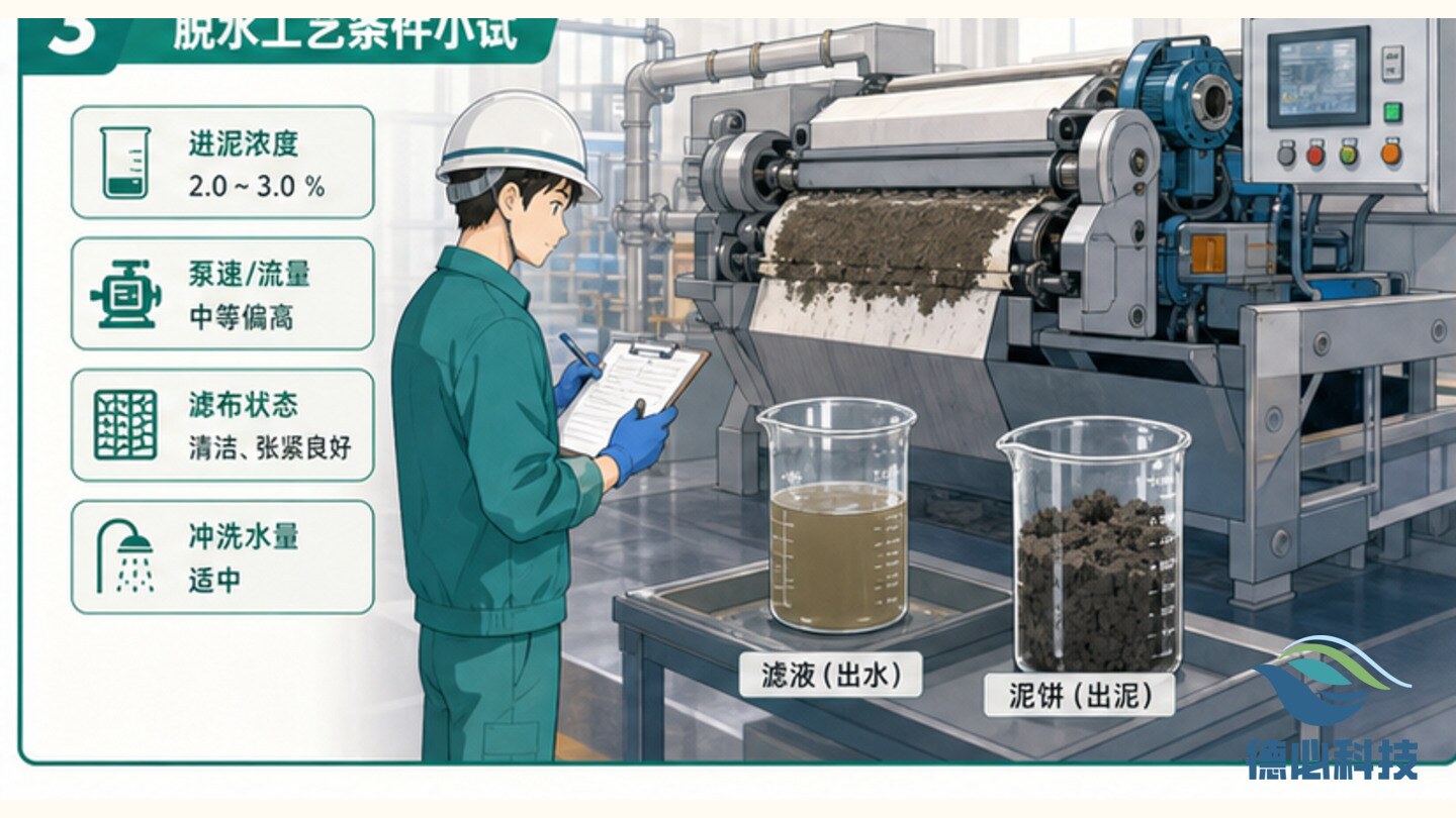 脱水跑泥,先做小试