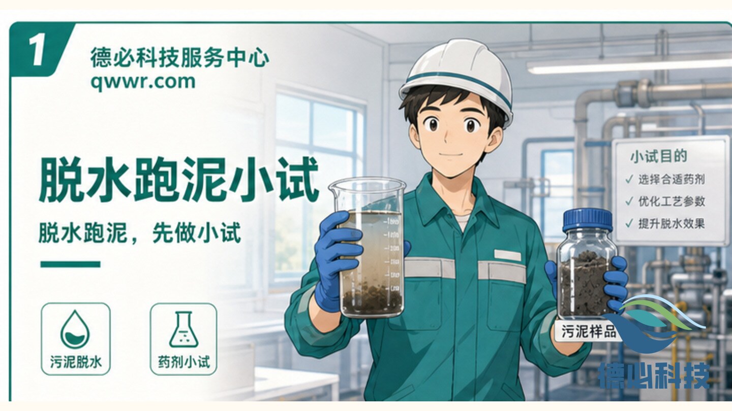 脱水跑泥,先做小试