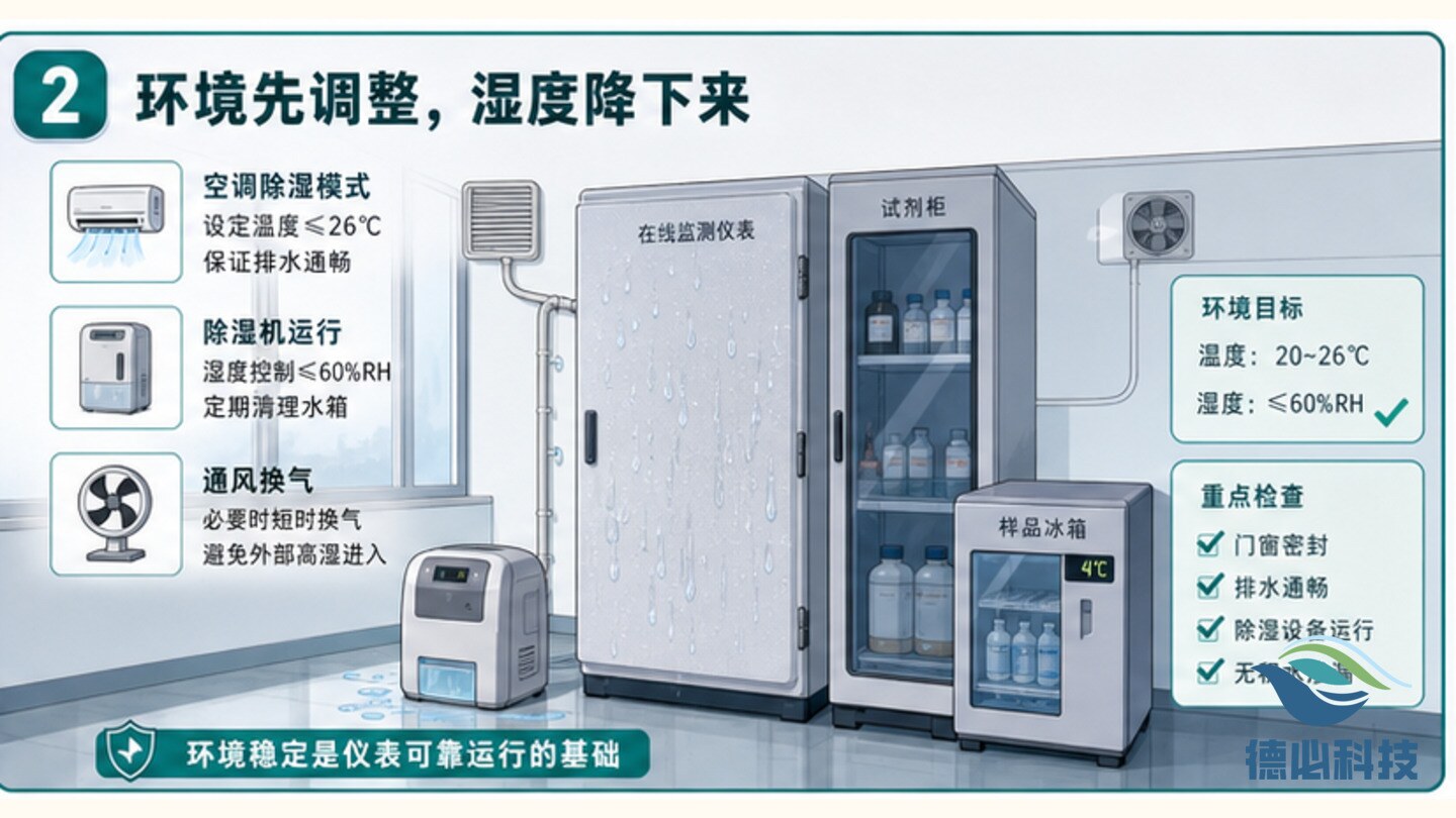 站房湿度高，先护试剂仪表