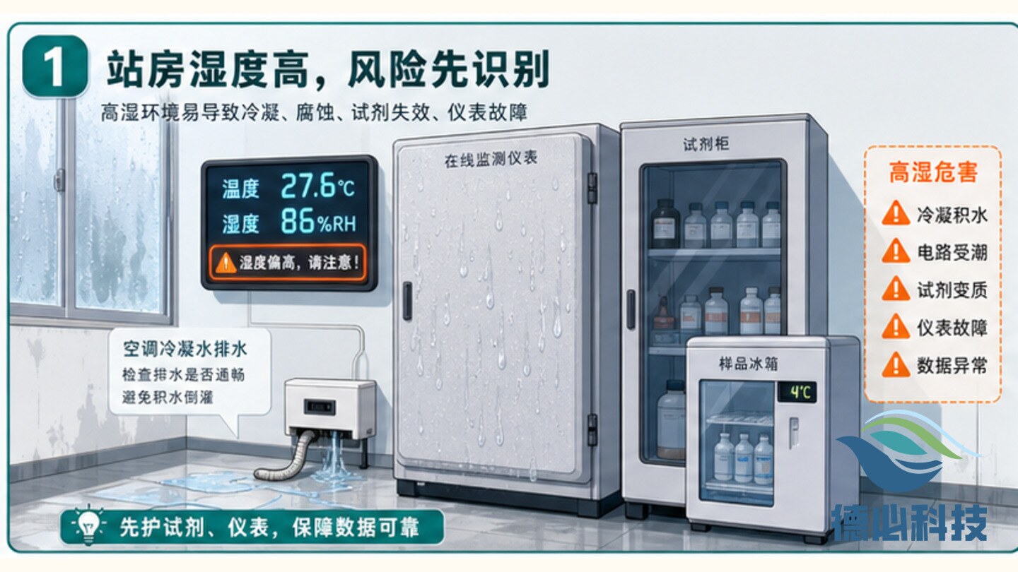 站房湿度高，先护试剂仪表