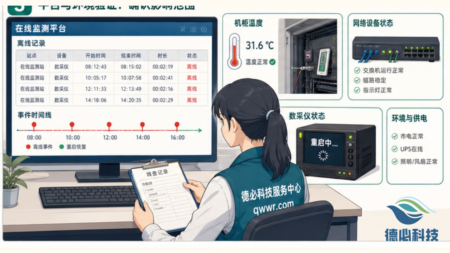 数采仪反复重启,先查电源接地
