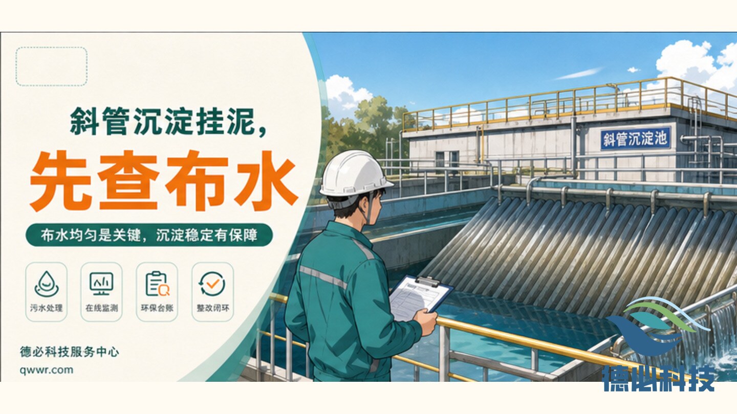 斜管沉淀挂泥,先查布水