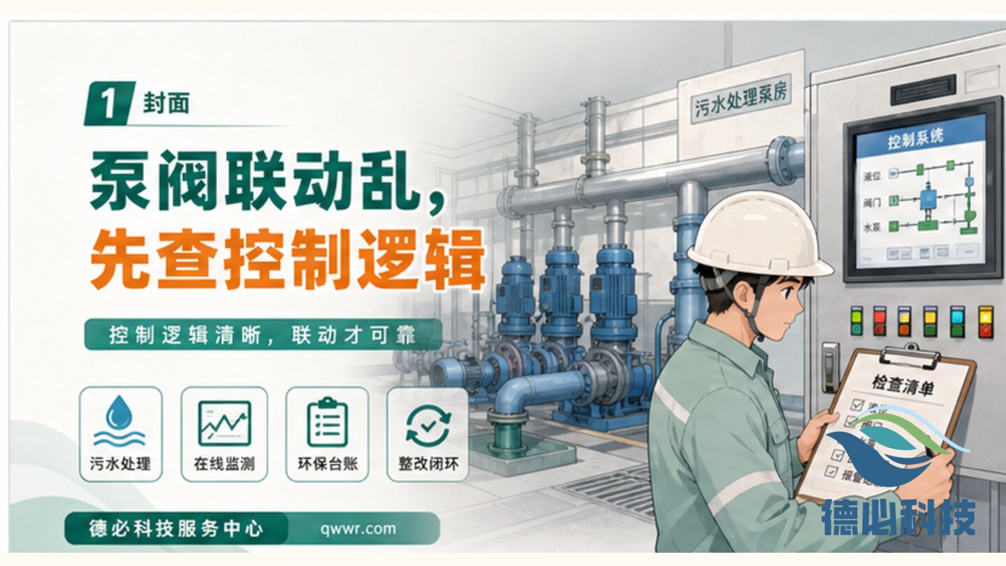 泵阀联动乱,先查控制逻辑