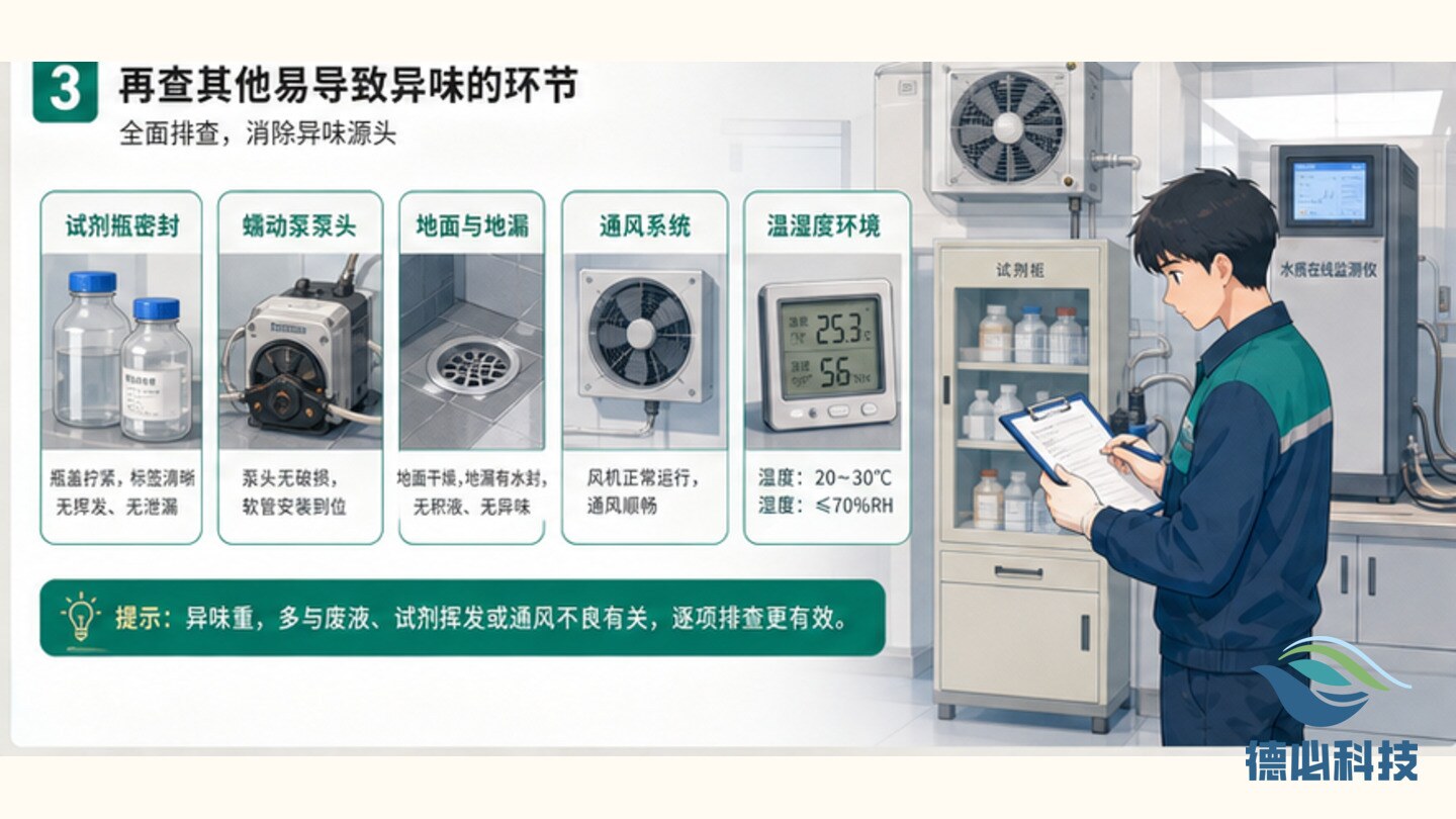 站房异味重,先查废液密封