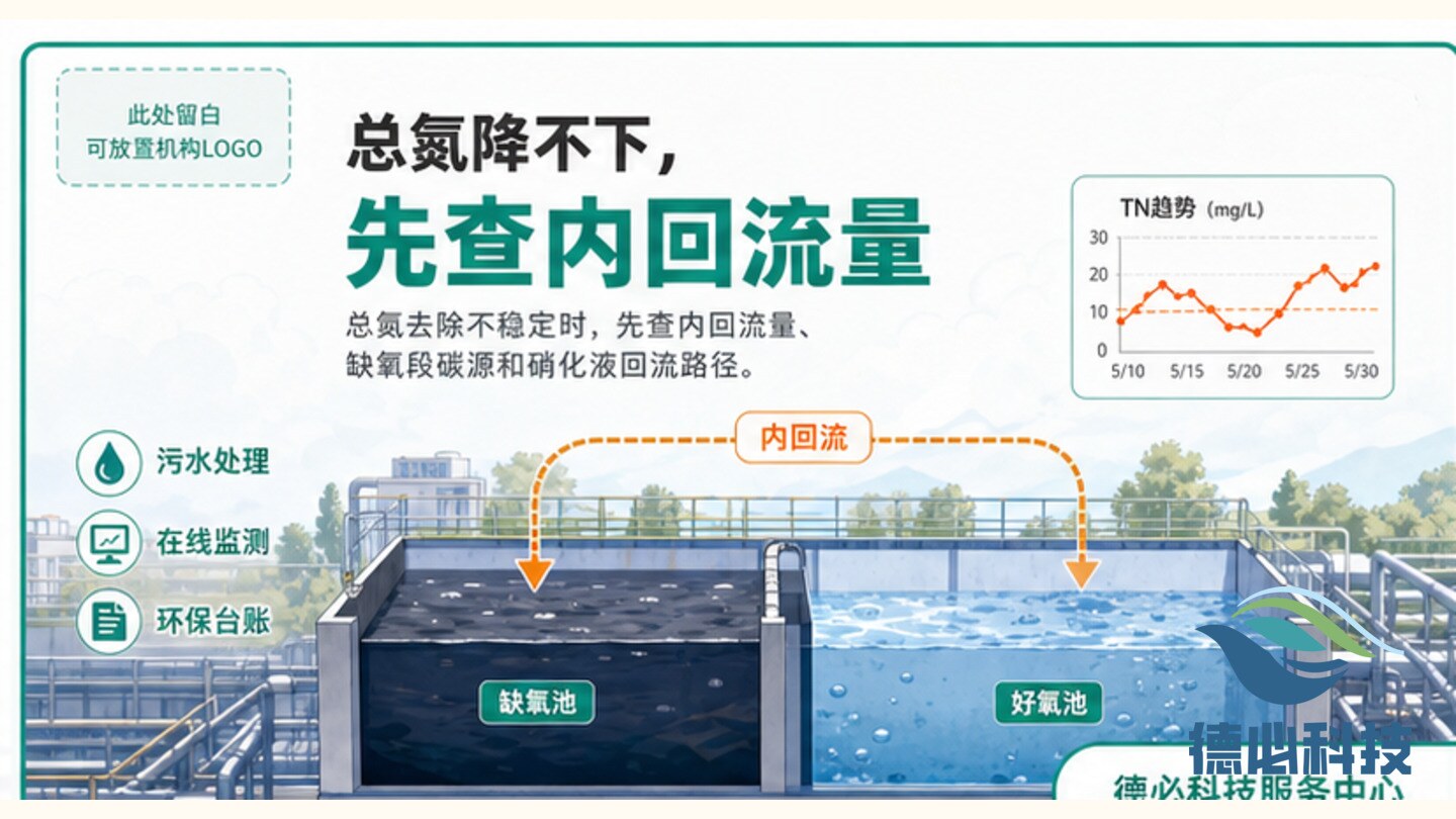 总氮降不下,先查内回流量